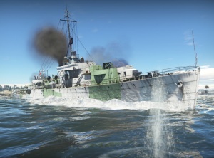 HMS «Спей» (K246) в игре