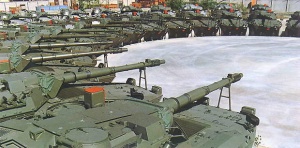 Blindo Armata B1 Centauro перед отправкой в бронекавалерийские полки