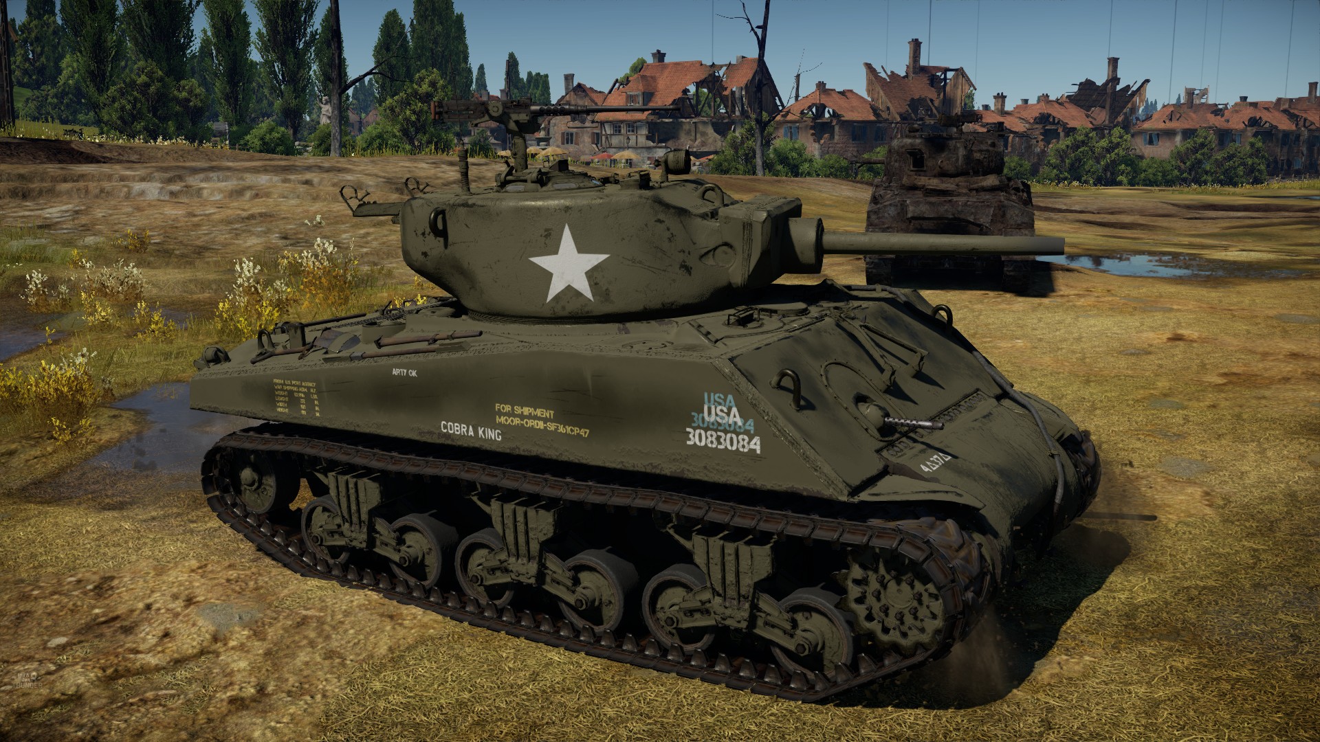 Танк кобра мир танков. M4a3e2 Cobra King. Шерман Кобра Кинг. Cobra King танк.