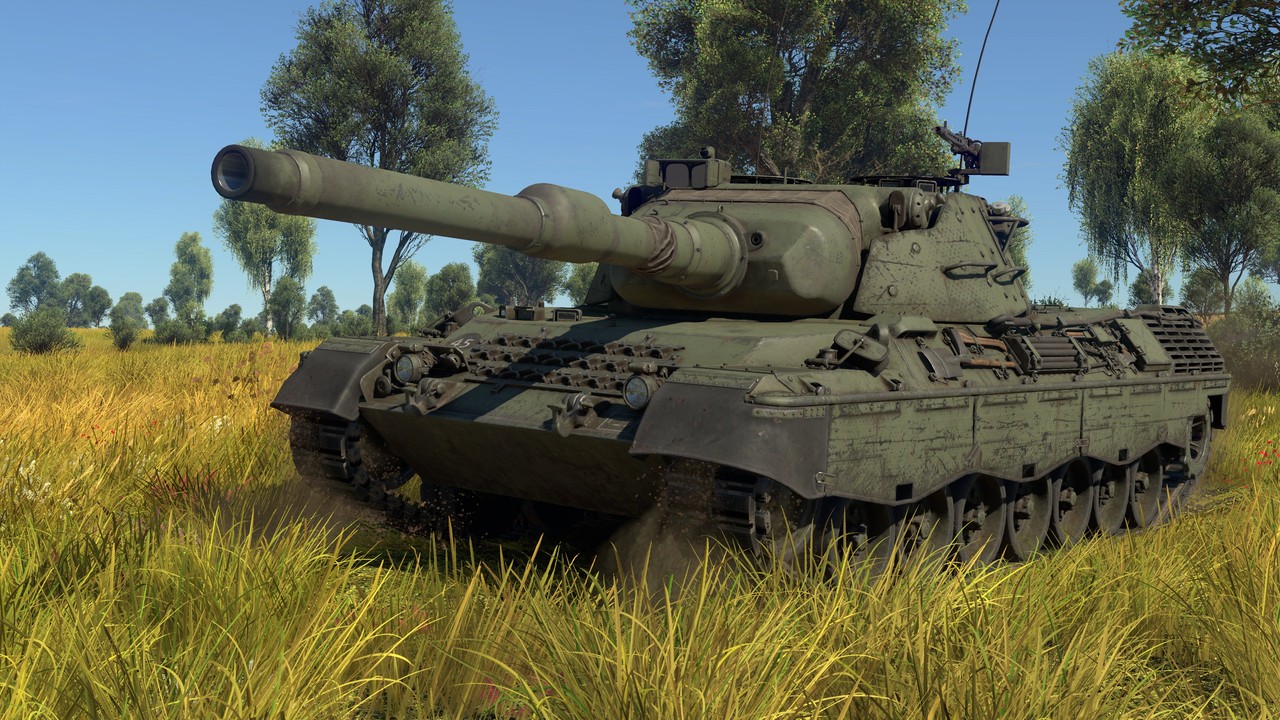 Leopard a1a1 l 44 war thunder обзор