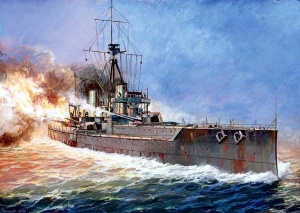 HMS «Дредноут», рисунок