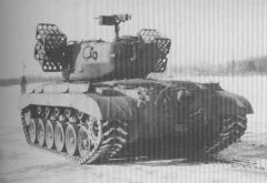 M26 with T99 Rocket Projector, back view.jpg