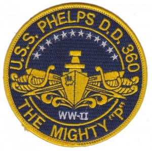 Нашивка USS «Фелпс» (DD-360)