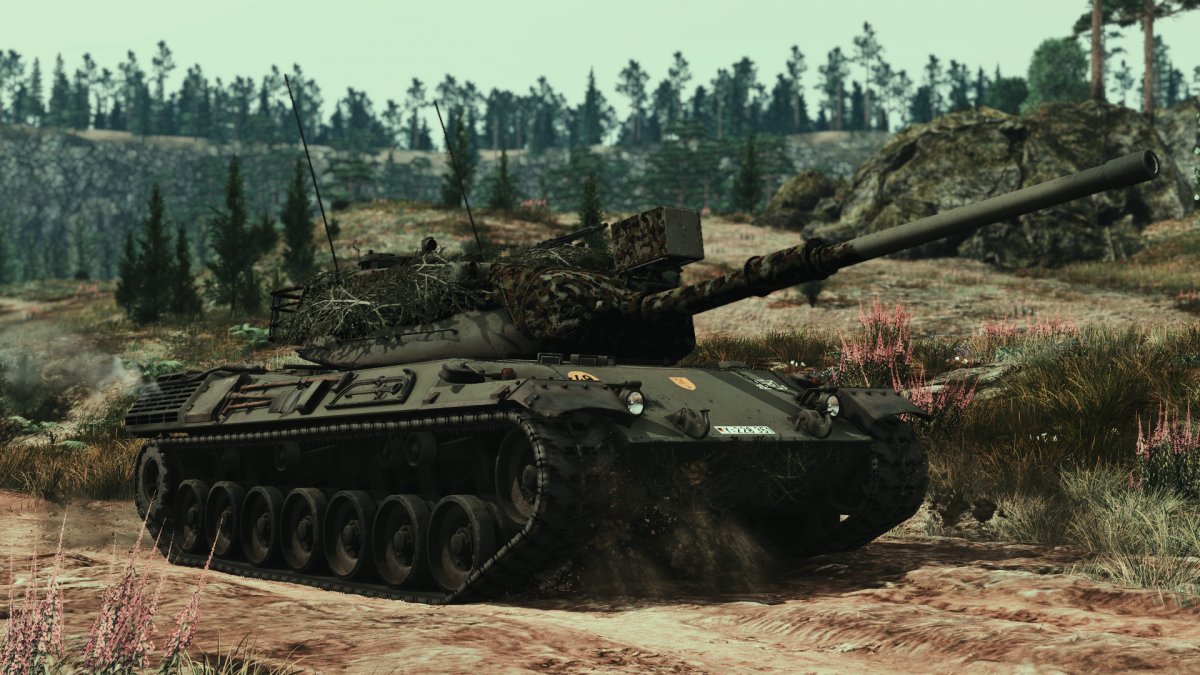 Leopard a1a1 l 44 war thunder обзор