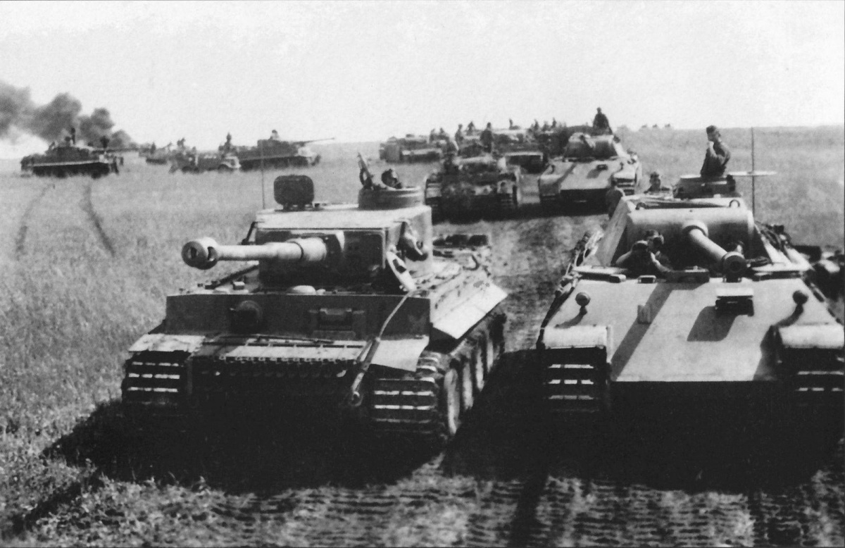 Немецкие танки тигр и пантера