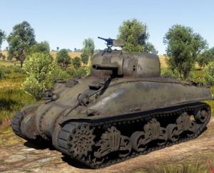 M4A1 Sherman American Medium Tank