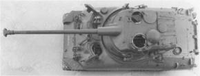 M4A1 FL10 на испытаниях во Франции - вид сверху, предположительно 1955 год.jpg