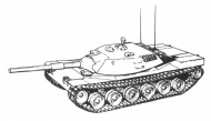 Набросок внешнего вида одного из восьми вариантов будущего танка предложенных General Motors.png