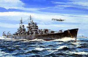 USS «Балтимор» (CA-68), 1943, рисунок