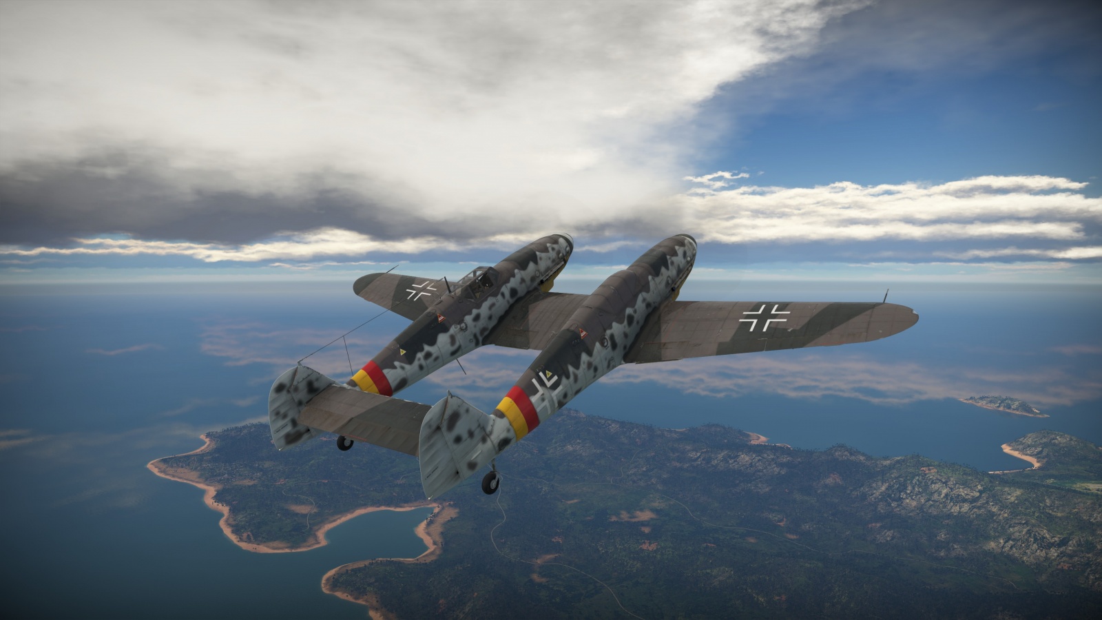 Bf109z war thunder