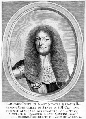 Раймондо, граф Монтекукколи (1608 или 1609-1680) — итальянский генерал, служивший у австрийцев. Незадолго до своей смерти получил титул принца Священной Римской империи и герцога Мельфи