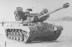 M26 with T99 Rocket Projector, right side view.jpg