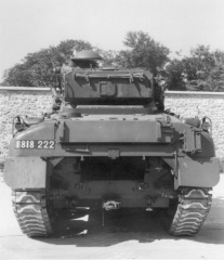 M4A1 FL10 на испытаниях во Франции - вид сзади, предположительно 1955 год.jpg