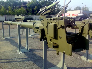 Орудие У-5ТС в Мотовилихинском музее