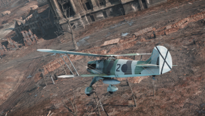 He-51 B-1. Пролёт над окопами.png