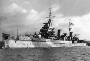HMS «Enterprise» в 1943 году